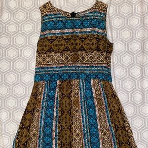 Earthbound Print Dress